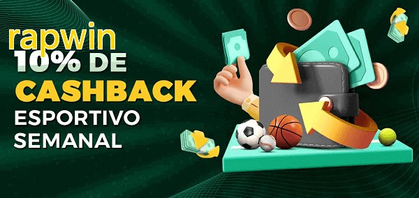 10% de bônus de cashback na rapwin